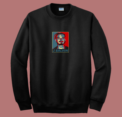 J Balvin Retro 80s Sweatshirt