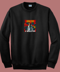 J Balvin Vibras Tour 80s Sweatshirt 1