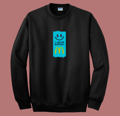 J Balvin X Mcdonalds Fries 80s Sweatshirt