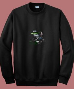 Jack Skellington Fear The Seattle Seahawks 80s Sweatshirt 2