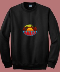 Jamaica Retro Circle 80s Sweatshirt 2
