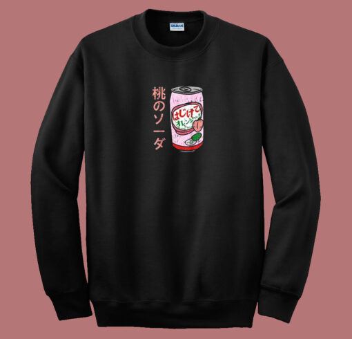 Japanese Peach Soda 80s Sweatshirt