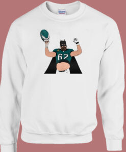 Jason Kelce Batman Sweatshirt 1