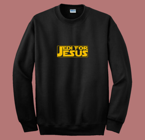 Jedi For Jesus Graphic 80s Sweatshirt