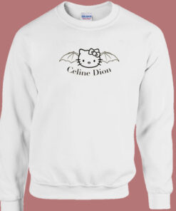 Jelly Quinn Celine Dion Kitty Sweatshirt Jelly Quinn Celine Dion Kitty Sweatshirt