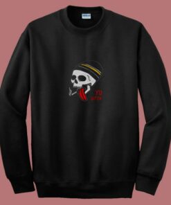 Jesse Pinkman Breaking Bad Smoking Skull 80s Sweatshirt