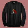 Jesus Forbidden Love Dino 80s Sweatshirt