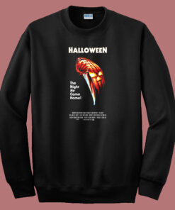 John Carpenter Halloween Sweatshirt John Carpenter Halloween Sweatshirt