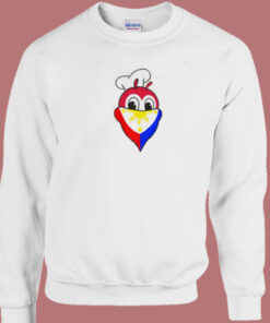 Jollibee Shaka Bandana Flag Sweatshirt Jollibee Shaka Bandana Flag Sweatshirt