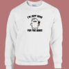 Just Here For The Boos 80s Sweatshirt