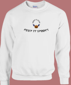 Keep It Cute Keep It Spooky Sweatshirt 1