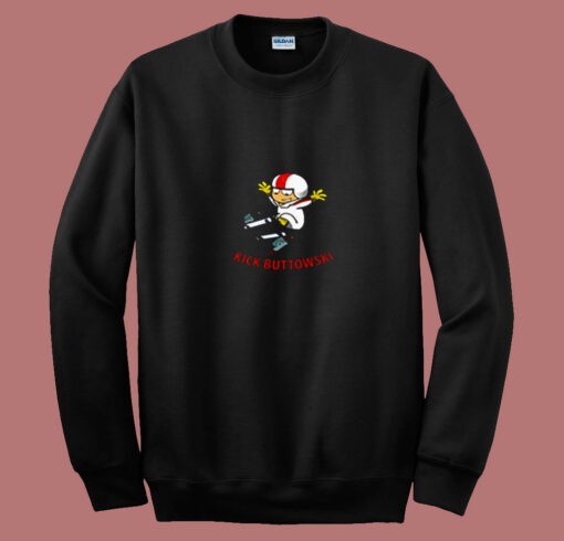 Kick Buttowski Skateboard Suburban Daredevil 80s Sweatshirt