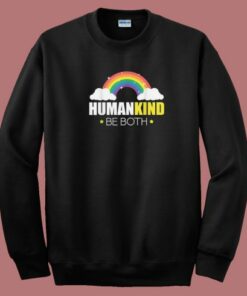 Kind Be Both Rainbow 80s Sweatshirt