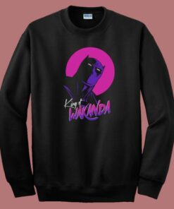 King Of Wakanda 80s Sweatshirt
