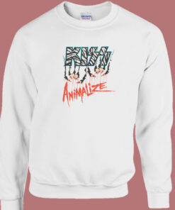 Kiss Animalize Tour Sweatshirt 1