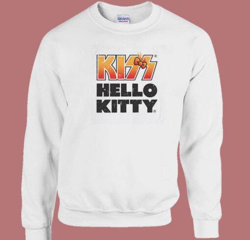 Kiss Hello Kitty Collaboration Sweatshirt