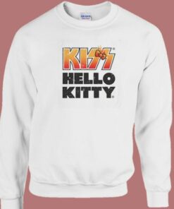 Kiss Hello Kitty Collaboration Sweatshirt