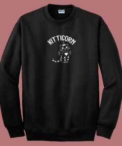 Kitticorn Cat Aesthetic 80s Sweatshirt Kitticorn Cat Aesthetic 80s Sweatshirt