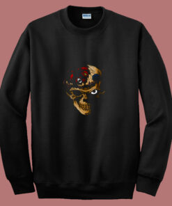 Knight Of Skeleton 80s Sweatshirt Knight Of Skeleton 80s Sweatshirt