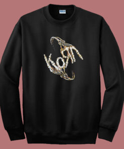 Korn Skeleton Fingers Sweatshirt Korn Skeleton Fingers Sweatshirt