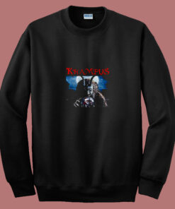 Krampus The Christmas Demon Vintage 80s Sweatshirt Krampus The Christmas Demon Vintage 80s Sweatshirt