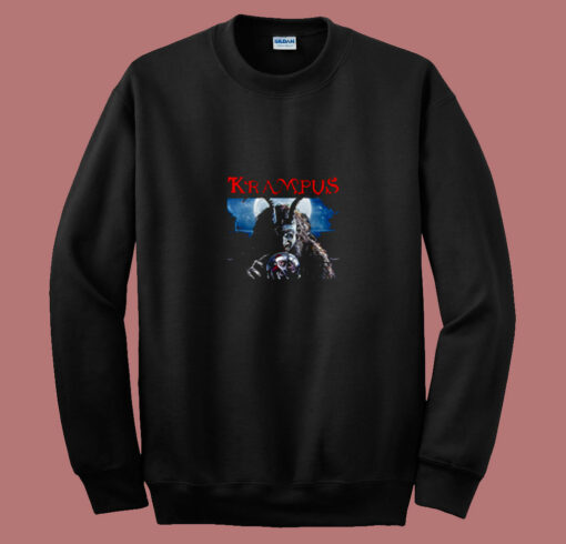 Krampus The Christmas Demon Vintage 80s Sweatshirt