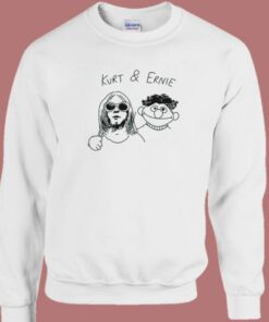 Kurt Cobain And Ernie Sweatshirt