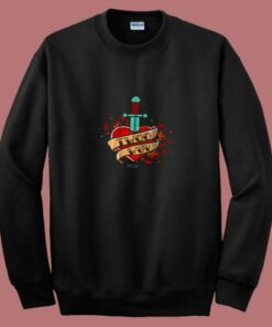 Ladies Twoo Wuv Princess Bride 80s Sweatshirt