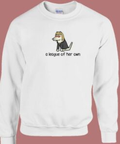 League Of Her Own 80s Sweatshirt 1 League Of Her Own 80s Sweatshirt 2