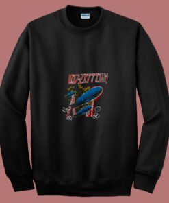 Led Zeppelin Airship Forever Vintage 80s Sweatshirt Led Zeppelin Airship Forever Vintage 80s Sweatshirt
