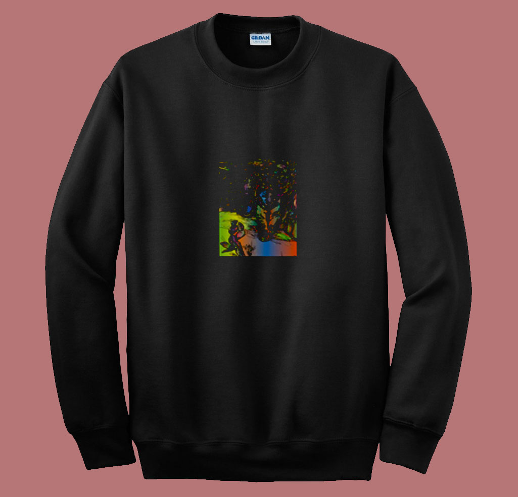 Leopard Colorful 80s Sweatshirt Leopard Colorful 80s Sweatshirt