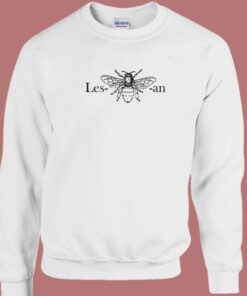 Lesbian Bee Funny Sweatshirt 1