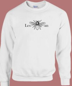 Lesbian Bee Funny Sweatshirt 2