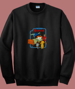 Let’s Call The Exorcist Cool 80s Sweatshirt Let’s Call The Exorcist Cool 80s Sweatshirt