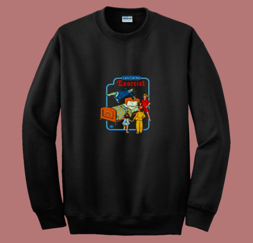 Let’s Call The Exorcist Cool 80s Sweatshirt