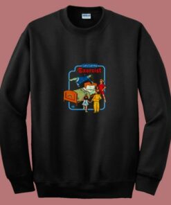 Let’s Call The Exorcist Cool 80s Sweatshirt