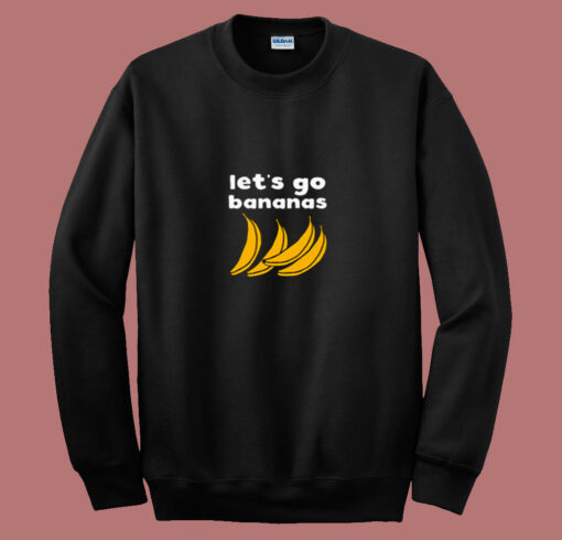 Let’s Go Bananas 80s Sweatshirt