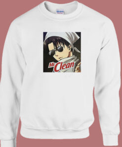 Levi Ackerman Mr Clean Sweatshirt