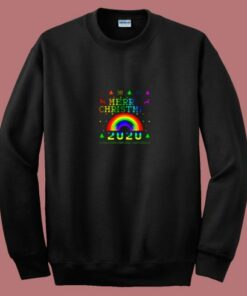 Lgbt Pride Merry Christmas 80s Sweatshirt
