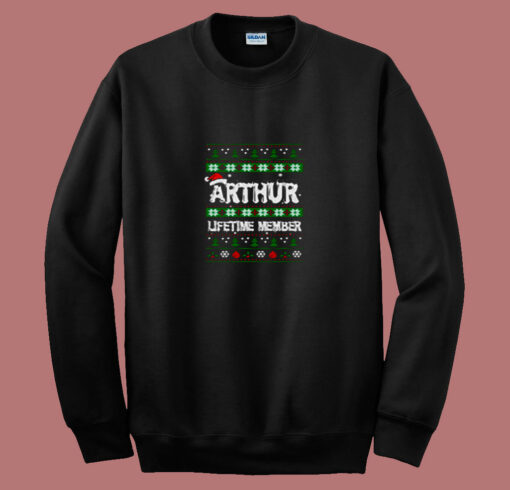 Lifetime Arthur Ugly Christmas 80s Sweatshirt