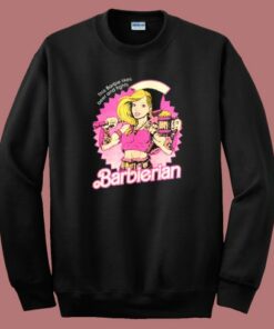 Likes Beer And Fights Barbierian Sweatshirt