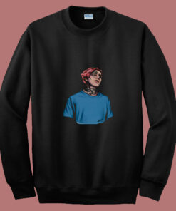 Lil Peep New Artwork Design 80s Sweatshirt Lil Peep New Artwork Design 80s Sweatshirt