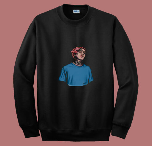 Lil Peep New Artwork Design 80s Sweatshirt