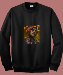 Lil Peep Puzzel 80s Sweatshirt Lil Peep Puzzel 80s Sweatshirt