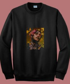 Lil Peep Puzzel 80s Sweatshirt