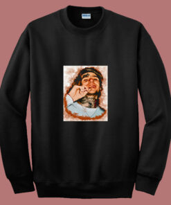 Lil Peep Watercolor 80s Sweatshirt Lil Peep Watercolor 80s Sweatshirt