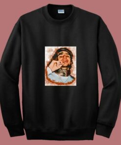 Lil Peep Watercolor 80s Sweatshirt