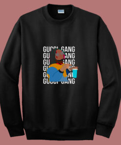 Lil Pump Gucci Gang 80s Sweatshirt Lil Pump Gucci Gang 80s Sweatshirt