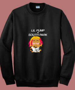 Lil Pump X South Park 80s Sweatshirt Lil Pump X South Park 80s Sweatshirt