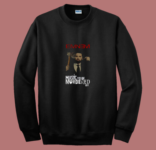 Limited Eminem Music To Be Murdered By 80s Sweatshirt